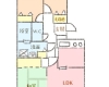 スタンダードルーム_2番舘204号室_間取り